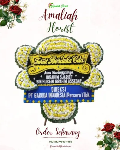 Papan Bunga Duka di Ponolawen